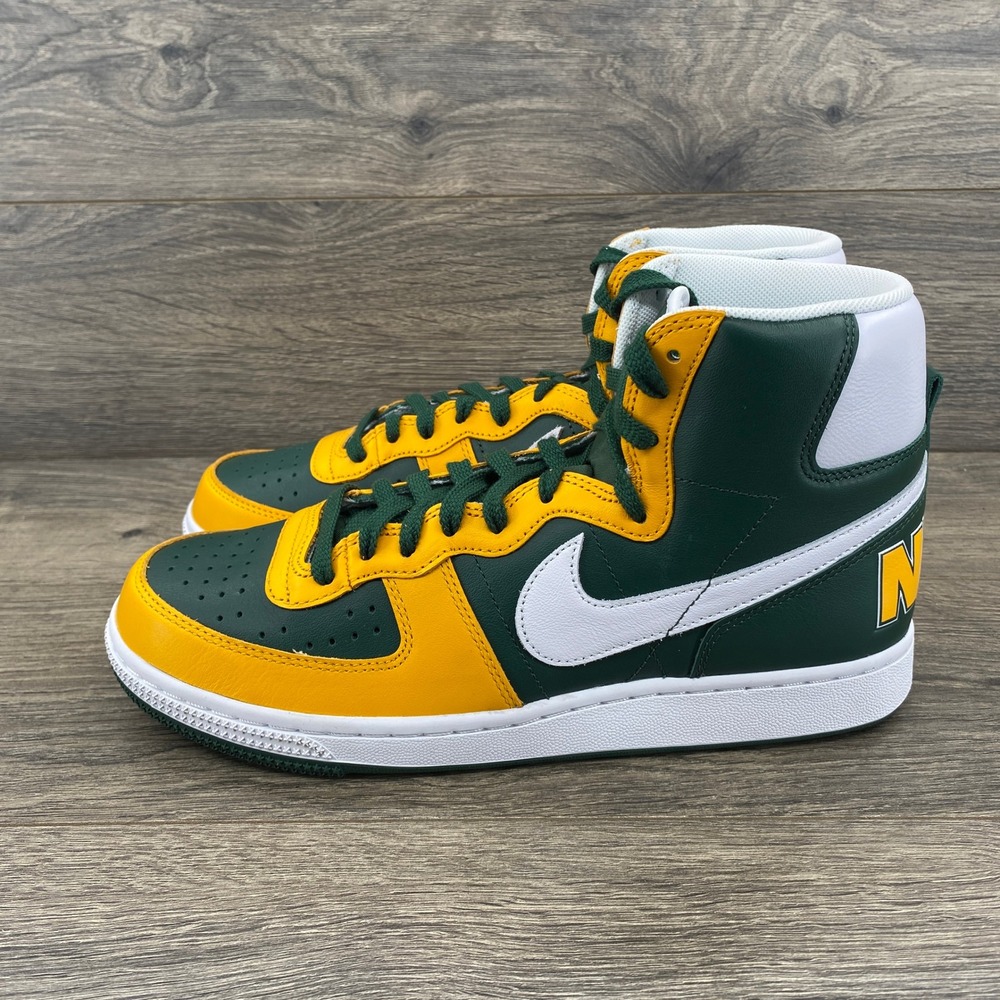 Nike Terminator High Seattle 79 Gorge Green Gold FN4442-300 Mens Size 9